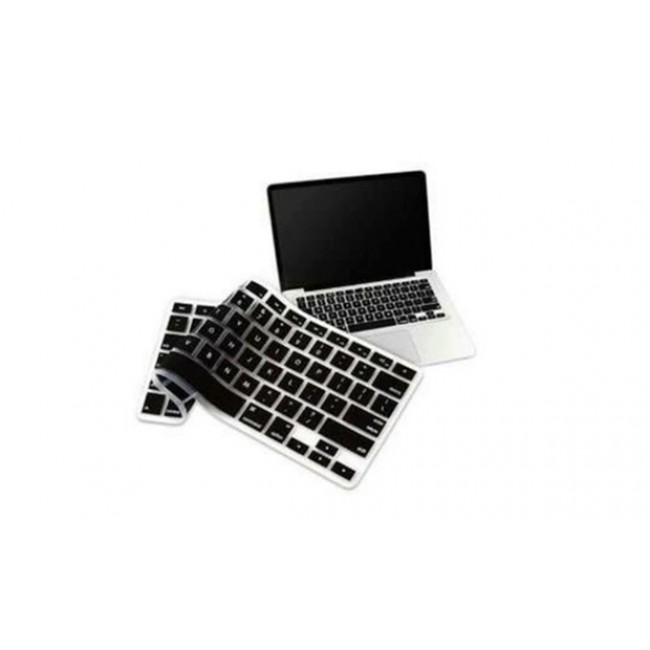 Margoun Hard Cover with Matching Color Keyboard Skin for MacBook Air 17 inch A1297 - Black