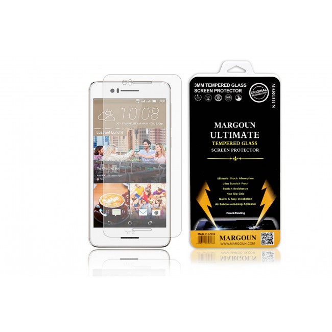 Margoun Tempered Glass Screen Protector for HTC Desire 728 Dual Sim