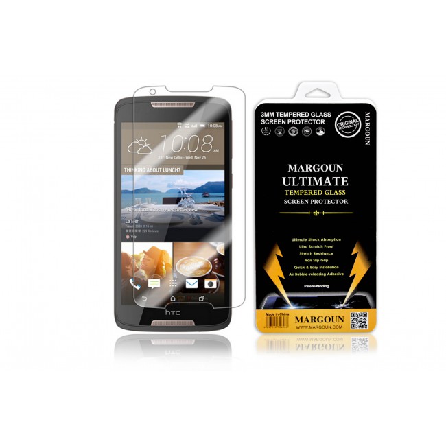Margoun Tempered Glass Screen Protector for HTC Desire 828 Dual Sim