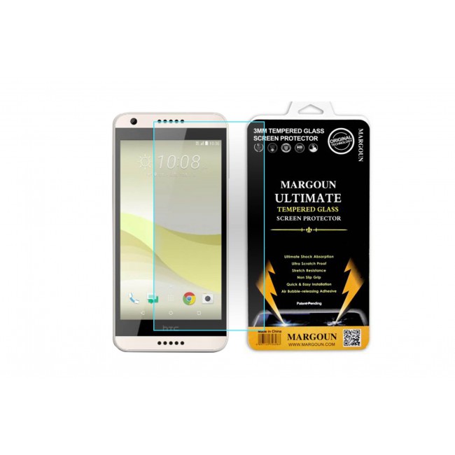Margoun Tempered Glass Screen Protector for HTC Desire 650