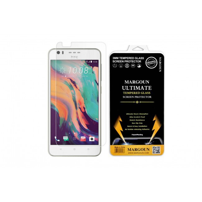 Margoun Tempered Glass Screen Protector for HTC Desire 10 Lifestyle