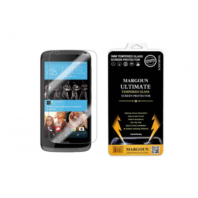 Margoun Tempered Glass Screen Protector for HTC Desire 526