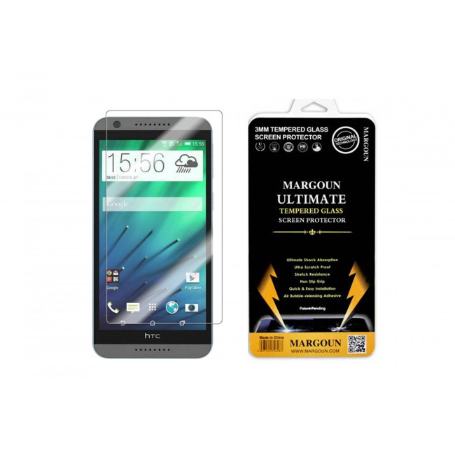 Margoun Tempered Glass Screen Protector for HTC Desire 620