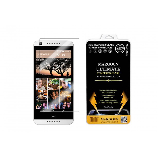 Margoun Tempered Glass Screen Protector for HTC Desire 626