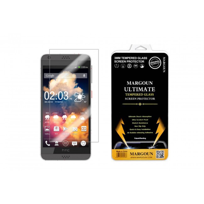 Margoun Tempered Glass Screen Protector for HTC Desire 630