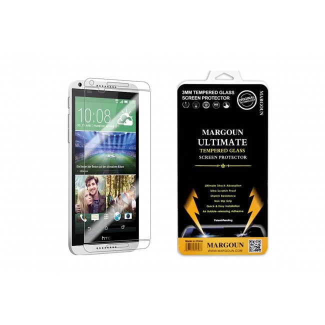 Margoun Tempered Glass Screen Protector for HTC Desire 826 Dual Sim 