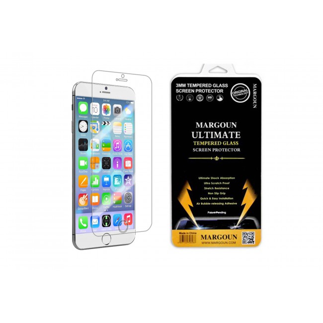 Margoun Tempered Glass Screen Protector for Apple iPhone 6 / 6s