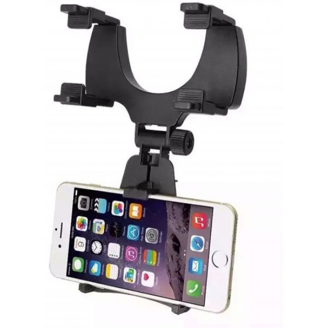 iMount JHD-97 Car Rear View Mirror Mount Holder for Apple iPhone 6s and 6s Plus