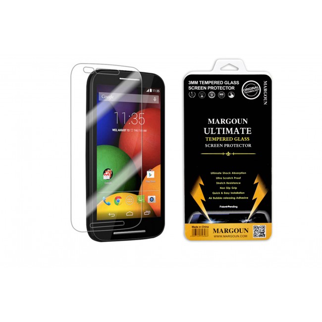 Margoun Tempered Glass Screen Protector for Motorola Moto E