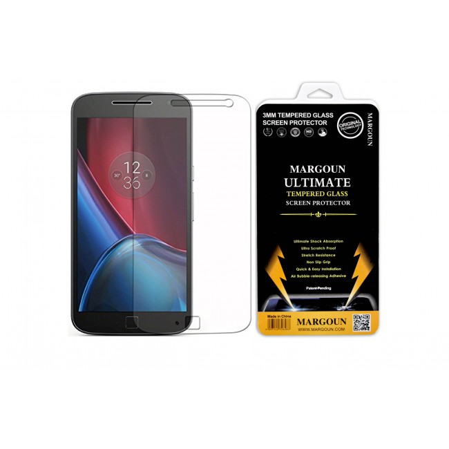 Margoun Tempered Glass Screen Protector for Motorola Moto G4