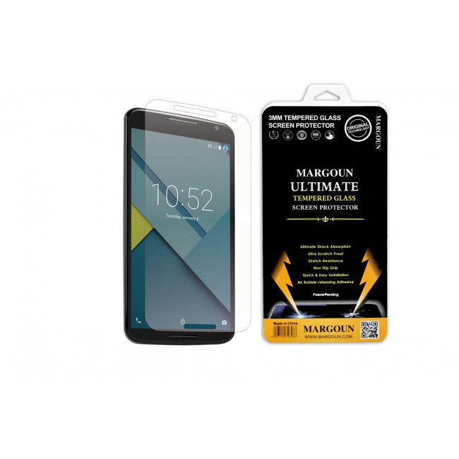 Margoun Tempered Glass Screen Protector for Motorola Nexus 6