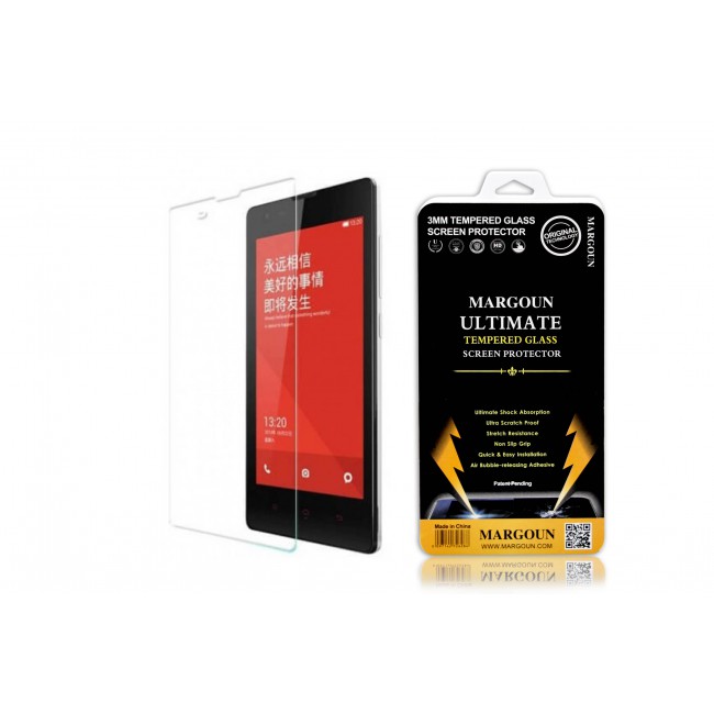 Margoun Tempered Glass Screen Protector for Xiaomi Redmi Note 4