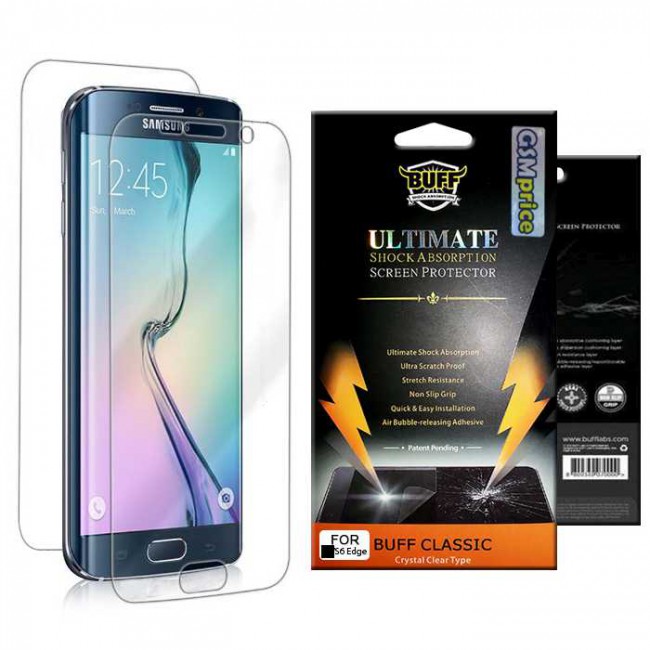 Screen Protectors S6 Edge Clear View Cover Full Silicone Screen