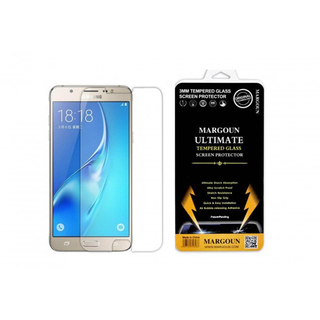 Margoun Tempered Glass Screen Protector for Samsung Galaxy J7 Prime also Known as On Nxt