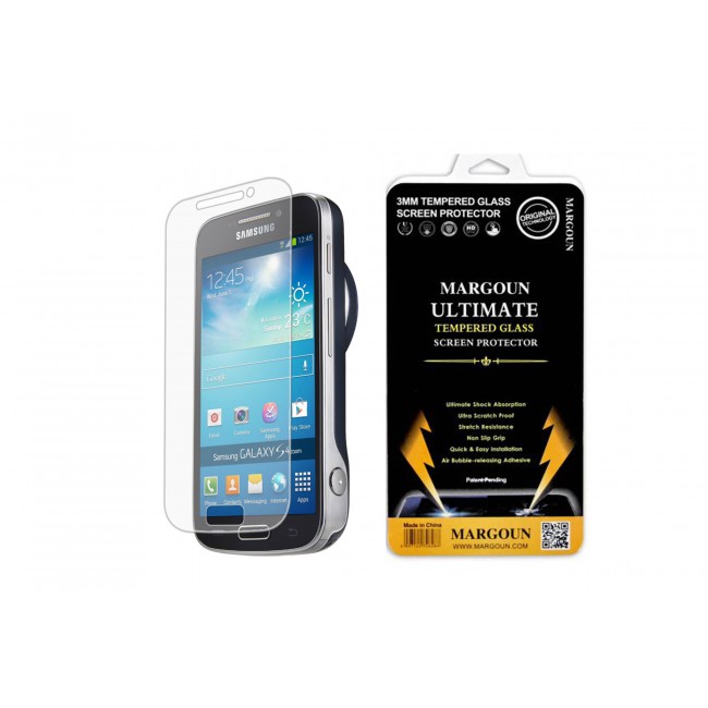 Margoun Tempered Glass Screen Protector for Samsung Galaxy S4 Zoom 