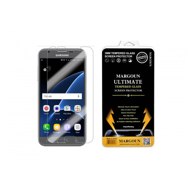 Margoun Tempered Glass Screen Protector for Samsung Galaxy J3 Emerge 