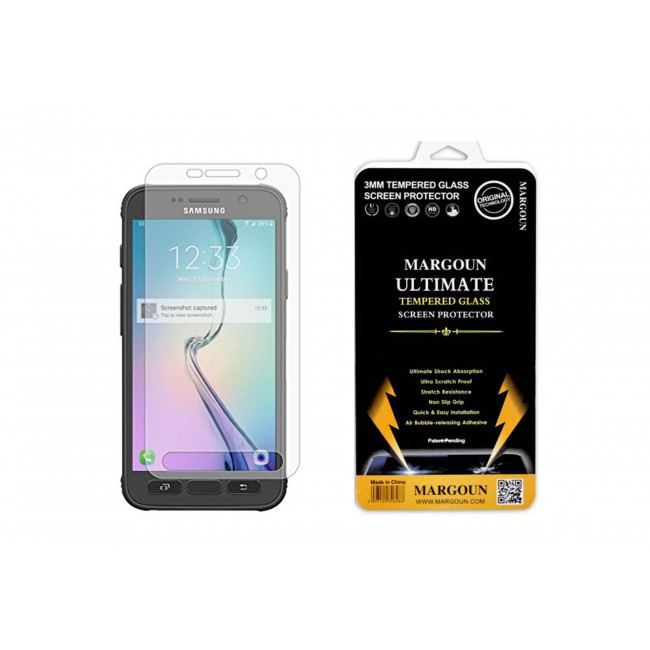 Margoun Tempered Glass Screen Protector for Samsung Galaxy S7 Active