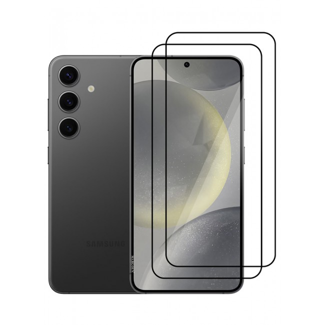 MARGOUN 2 Pack Samsung Galaxy S24 Plus Screen Protector 9H Hardness Scratch Resistance Screen Protector Touch Sensitive Case Friendly Tempered Glass Film