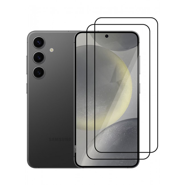 CATANES 2 Pack Samsung Galaxy S24 Plus Screen Protector 9H Hardness Scratch Resistance Screen Protector Touch Sensitive Case Friendly Tempered Glass Film