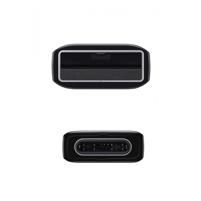 Original USB A to C Cable Compatible with Smartphone Fast Charging Cable  Black