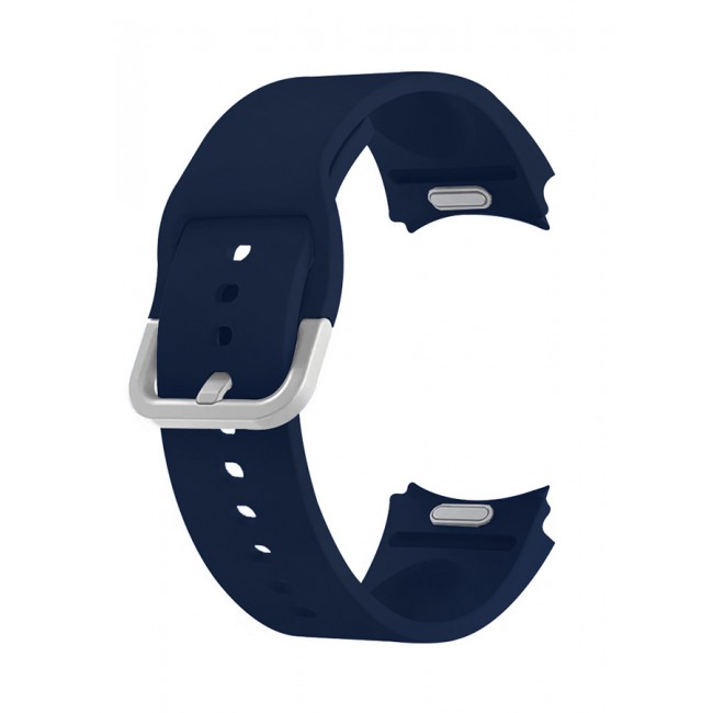 MARGOUN Samsung Galaxy Watch 6/6 Classic 20mm Silicone Band Flexible and Durable Replacement Sport Strap Dark Blue