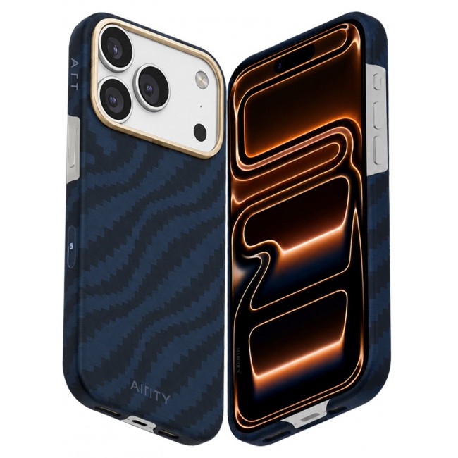 Bamboo Fiber Protective Case for iPhone 17 Pro – Ultra Durable, Lightweight &amp; Premium Design Blue