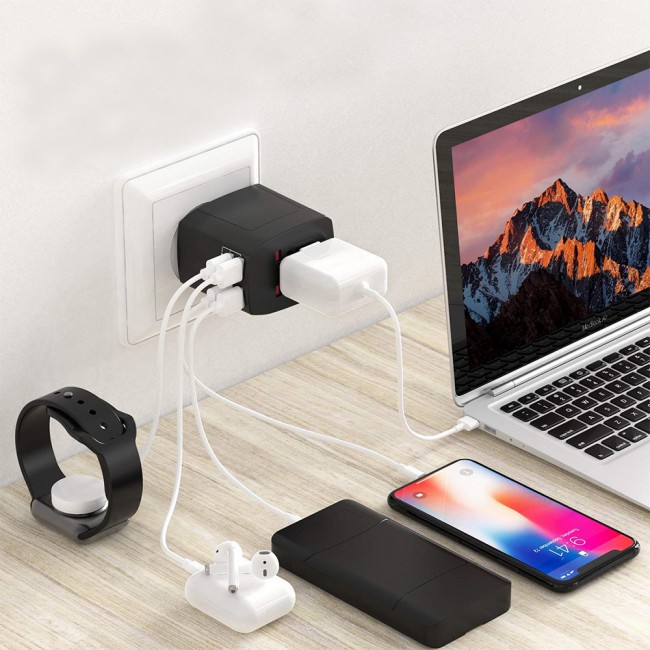 Anker Universal Travel Adapter Charger with 4 USB Ports