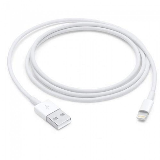 Margoun Lightning to USB Cable 1m – White  with Tube Cable Organizer - Black , White , Blue , Purple