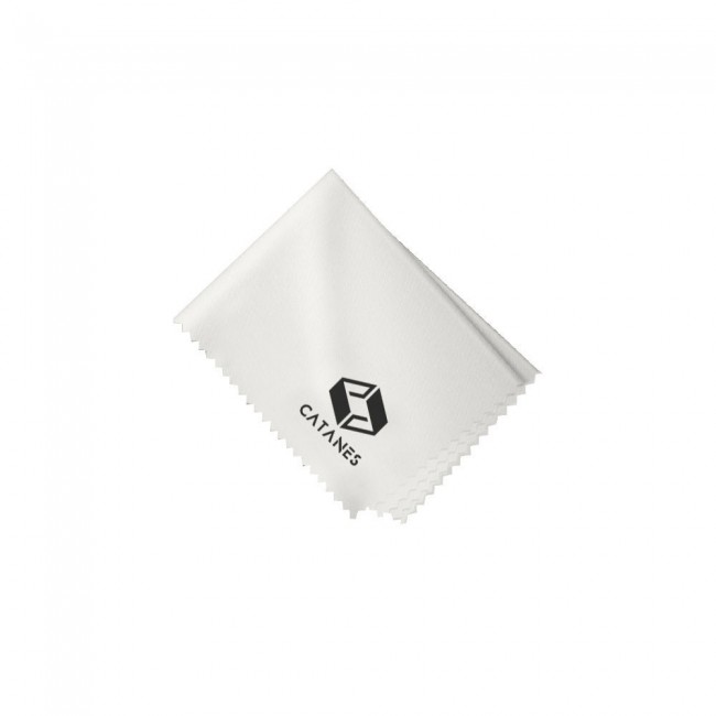 CATANES 12 Pack Of Microfiber Cleaning Cloth Premium Cloth for Glasses Lens Screens and More /Off White