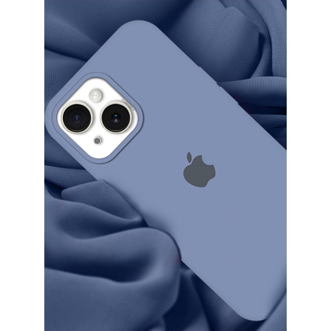 MARGOUN iPhone 15 Plus Case Silicone Case Cover Durable and Anti Scratch Back Cover Light Blue