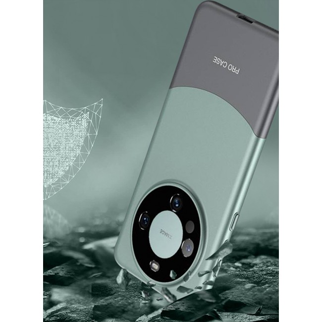 CATANES Huawei Mate 60 Pro Case Camera Full Cover Protector Shockproof Hard Case Cover Luxury and Fashionable Design Case Green