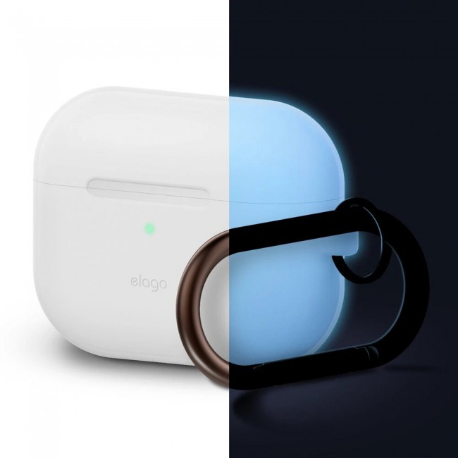 Elago Night Glow Airpods Pro Case Cover - White