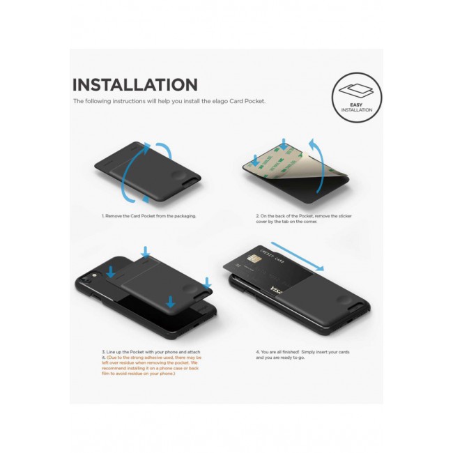Elago Smartphone Card Pocket