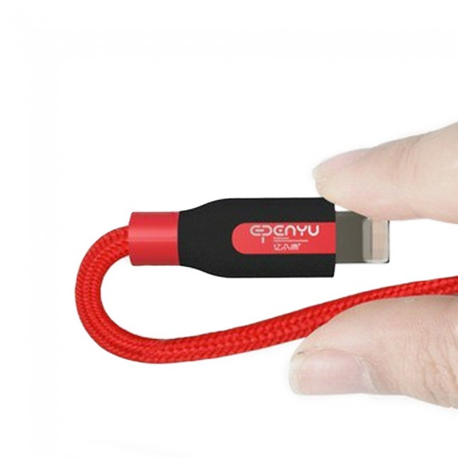 Epenyu EP-536 3.5A Fast Charge Lightning Data Cable, 100cm – Red (NMT)