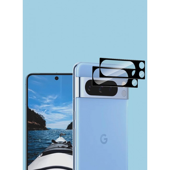 MARGOUN 5 Packs For Google Pixel 8 Pro TPU Case and 2 Screen Protectors and 2 Camera Lens Protectors Clear Anti-Yellowing Transparent Shockproof Case Scratch Resistant Reinforced Corners Cover
