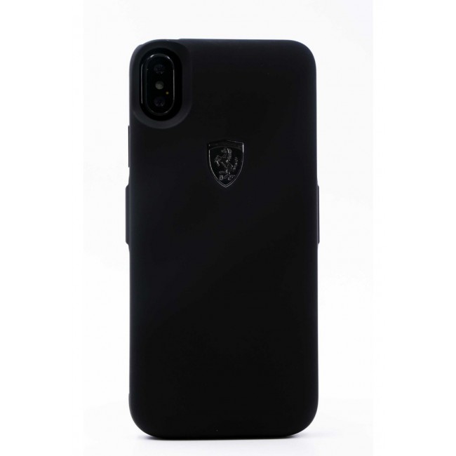 Ferrari Off Track 3000mAh Power Battery Case for Apple iPhone X - Black