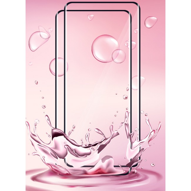 CATANES 2 Pack For Oneplus 12 Screen Protector 9H Hardness HD Scratch Resistance Screen Protector 3D Curved Tempered Glass Film