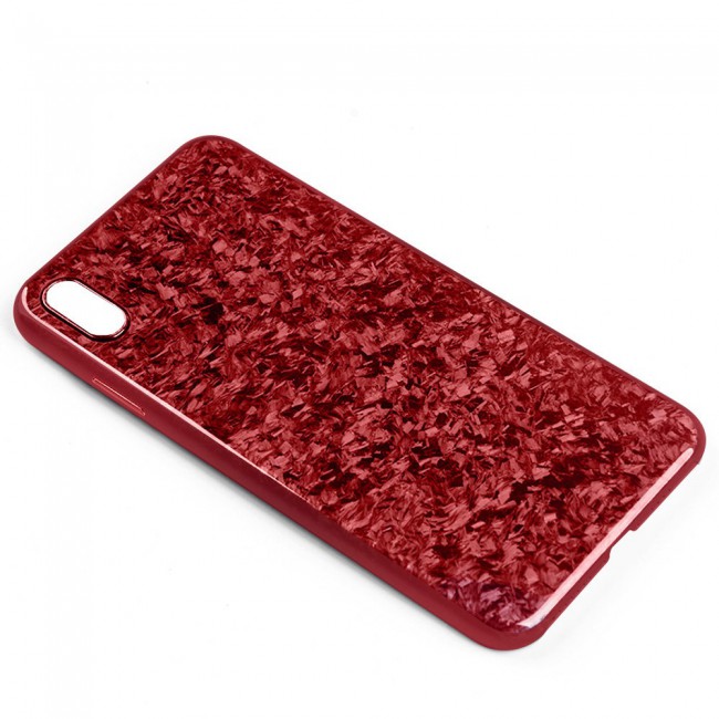 Leisurto 360 All-round Protective Shell Case for Apple iPhone XS Max - Red - SHD