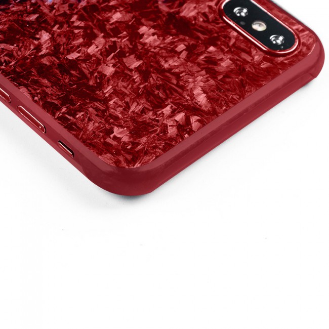 Leisurto 360 All-round Protective Shell Case for Apple iPhone XS Max - Red - SHD