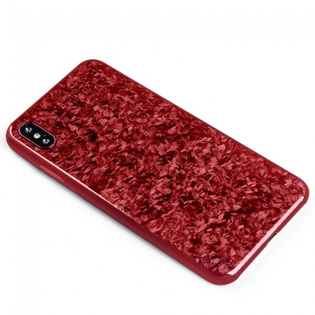 Leisurto 360 All-round Protective Shell Case for Apple iPhone XS Max - Red - SHD