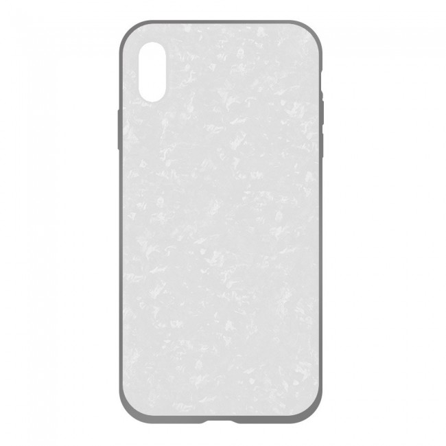 Leisurto 360 All-round Protective Shell Case for Apple iPhone XS Max - White - SHD