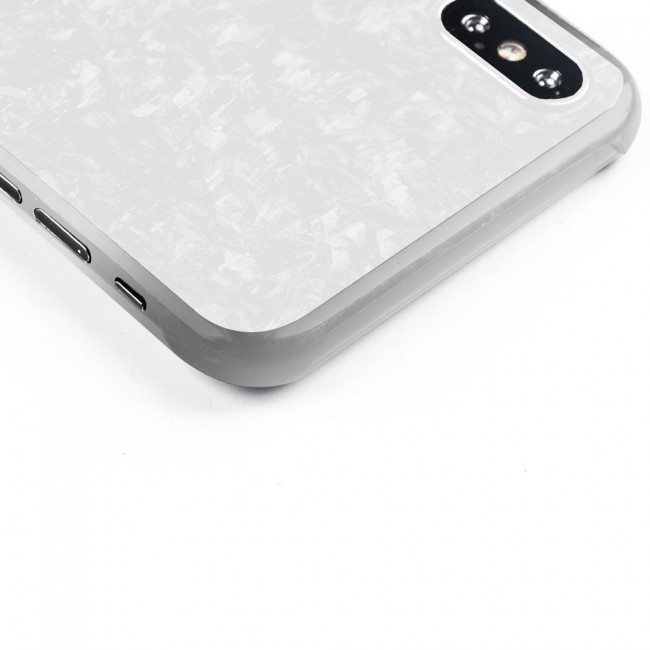 Leisurto 360 All-round Protective Shell Case for Apple iPhone XS Max - White - SHD