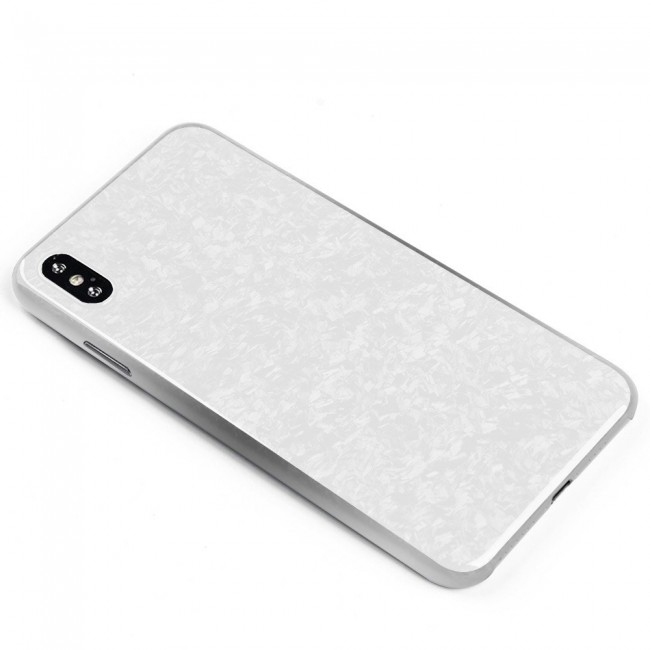 Leisurto 360 All-round Protective Shell Case for Apple iPhone XS Max - White - SHD
