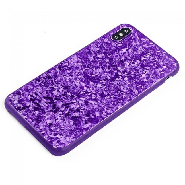 Leisurto 360 All-round Protective Shell Case for Apple iPhone X - Purple - SHD