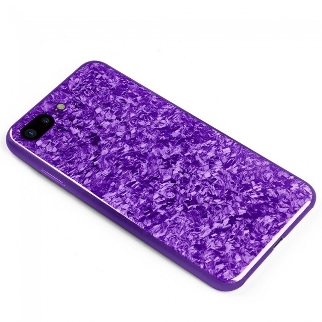 Leisurto 360 All-round Protective Shell Case for Apple iPhone 7 Plus and iPhone 8 Plus - Purple - SHD