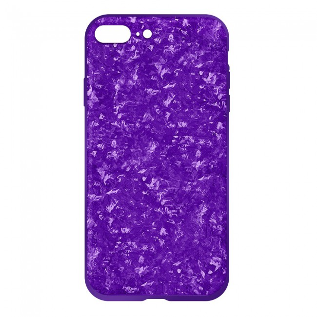 Leisurto 360 All-round Protective Shell Case for Apple iPhone 7 Plus and iPhone 8 Plus - Purple - SHD