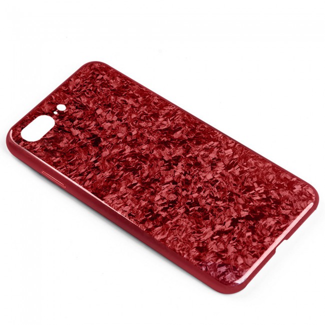 Leisurto 360 All-round Protective Shell Case for Apple iPhone 7 Plus and iPhone 8 Plus - Red - SHD