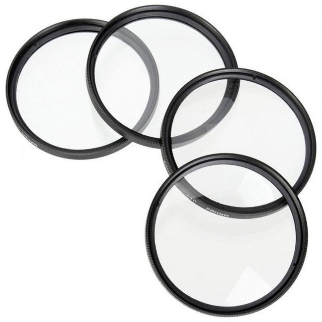 Green.L 4-Piece Close-Up Macro Camera Lens Kit - 72mm