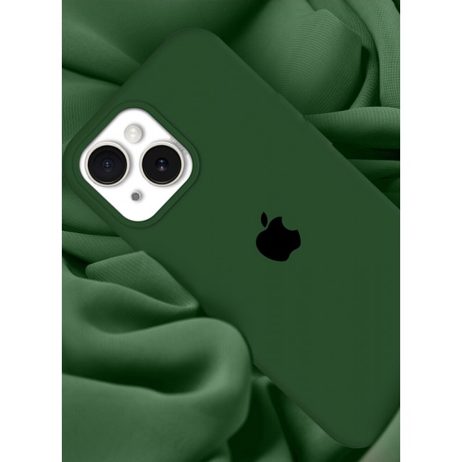 MARGOUN iPhone 15 Plus Case Silicone Case Cover Durable and Anti Scratch Back Cover Green