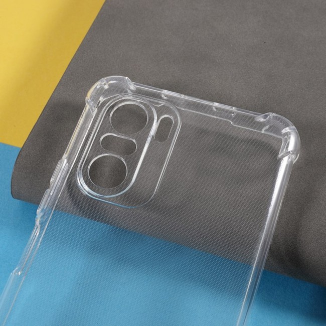 CATANES For Xiaomi Mi 11X Case Cover Clear Protective TPU Four Corners Cover Transparent Soft Case